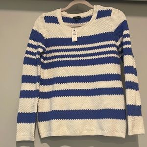 Talbots Blue & White Sweater in small